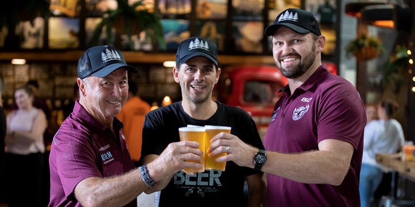 Manly Sea Eagles Celebrate New Beer Partnership - Ministry of Sport